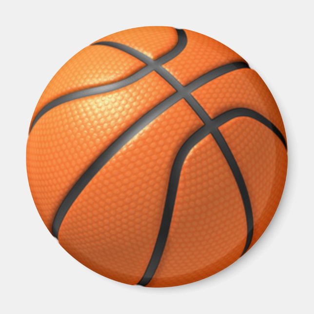 3D Basketball Magnet (Front)