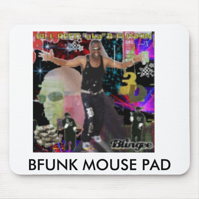 3d, BFUNK MOUSE PAD (Front)