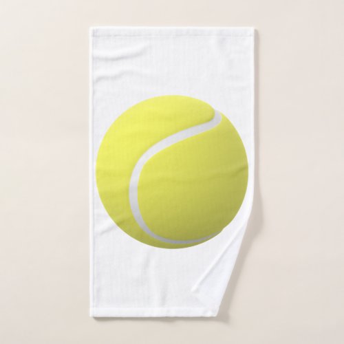 3D big tennis ball Hand Towel
