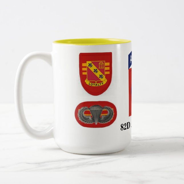 3D BN (ABN) 319TH Field Artillery Mug (Left)