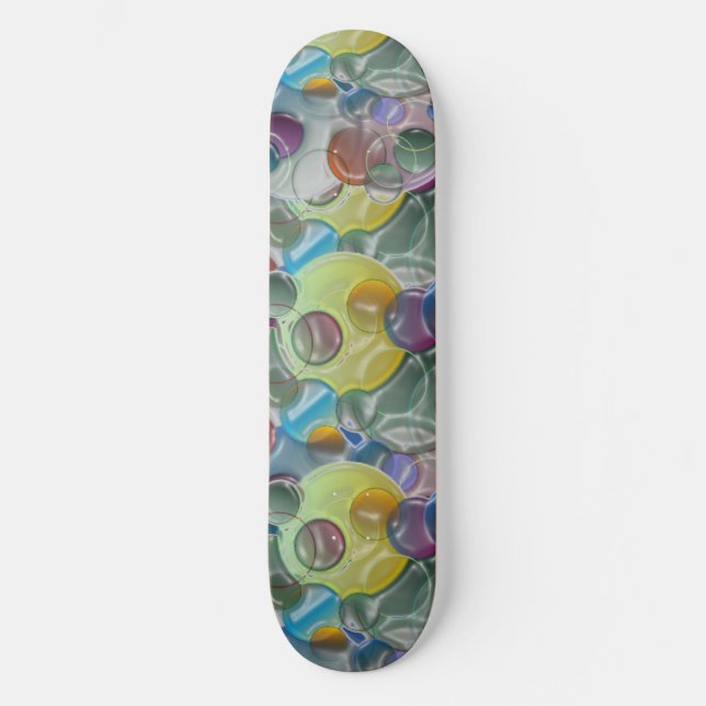 3D Bubbles Skateboard Deck (Front)