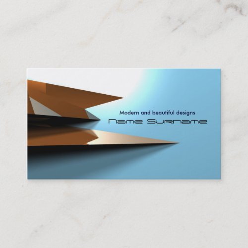 3d business card
