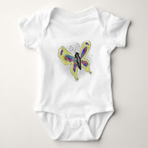 3D Butterfly Baby Bodysuit