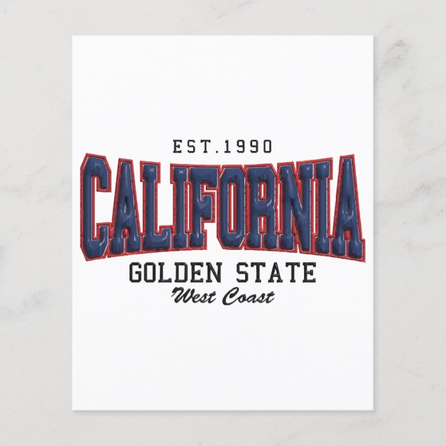 3D California  (Front)