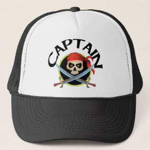 3D Captain Trucker Hat