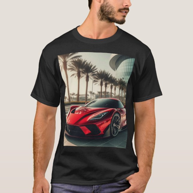 3d car t shirt (Front)