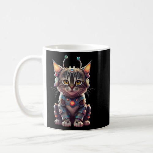 3D Cat  Coffee Mug