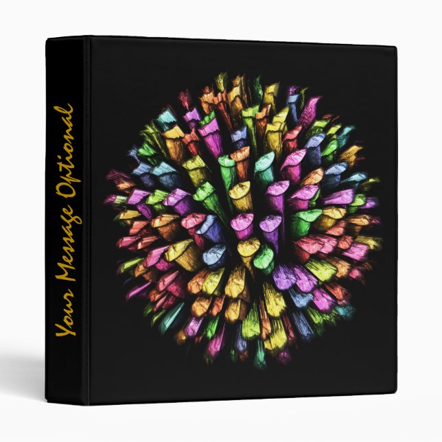 3D Chalk Stick 1A Binder (Front/Spine)