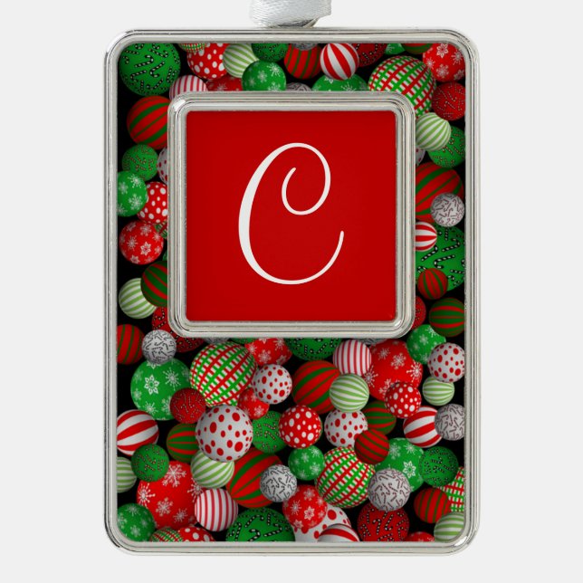 3D Christmas Balls Ornament (Front)