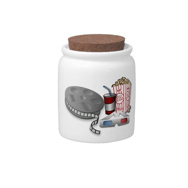 3D Cinema Candy Jar (Front)