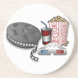 3D Cinema Drink Coaster