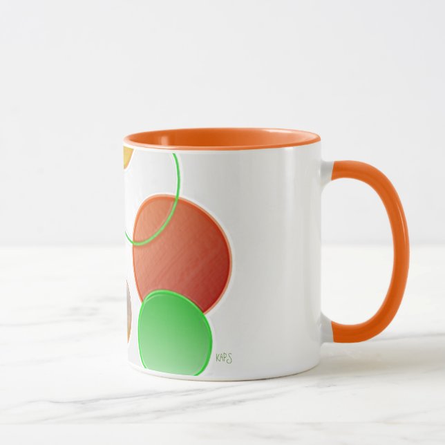 3D Circles Mug (Right)