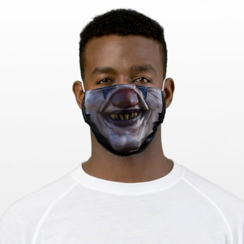 3D Clown Halloween Adult Cloth Face Mask