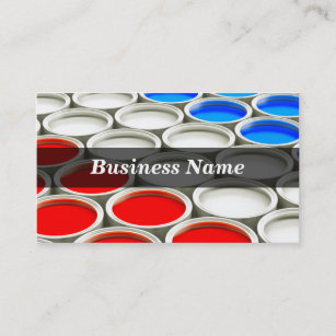 3d Painting Business Cards Business Card Printing Zazzle
