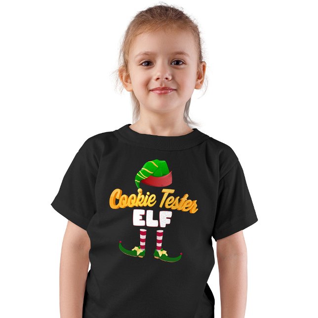 3D Cookie Tester Elf Family Matching T-Shirt (Creator Uploaded)
