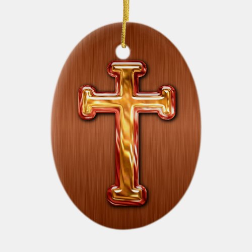 3D Cross Ornament