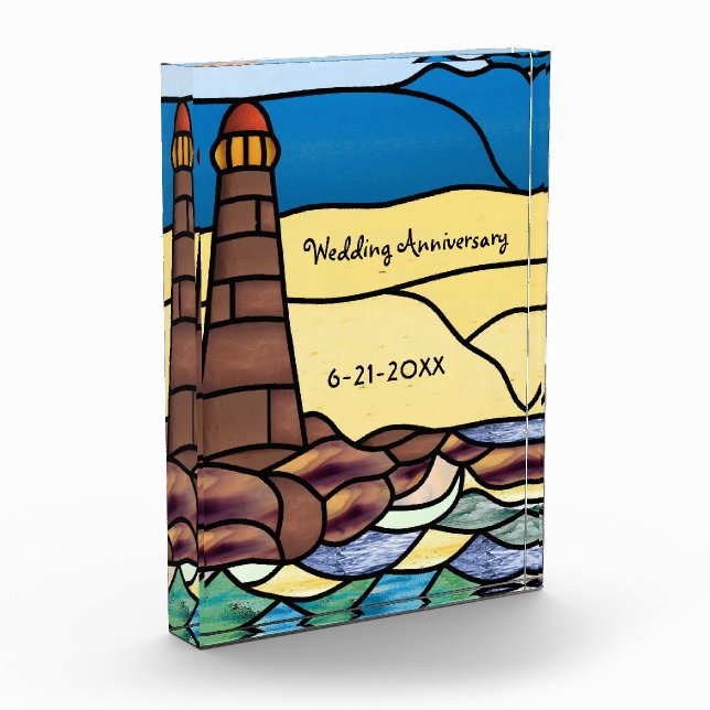 3D Crystal-Clear Acrylic Ice Block (Left)