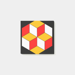3d cubes post-it notes