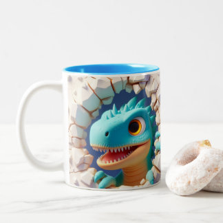 3D Cute Baby Dinosaur Hot Cocoa Coffee Animals Mug