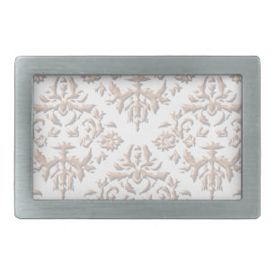 3D Damasks Belt Buckle