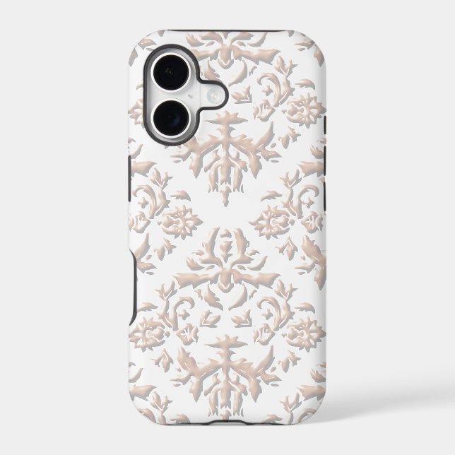 3D Damasks Iphone Case (Back)