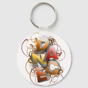 3D Dance (Fall) Keychain