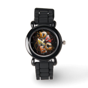 3D Dance (Fall) Wrist Watch