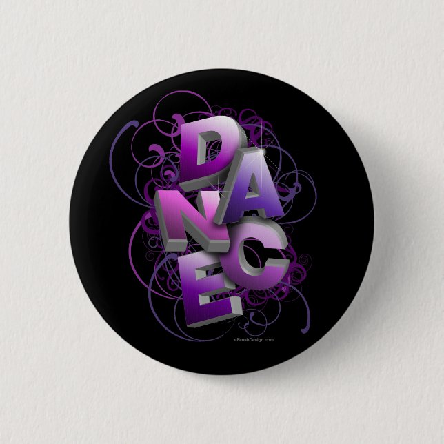 3D Dance (Summer) Button (Front)