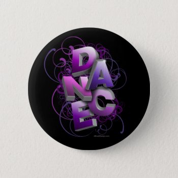 3d Dance (summer) Button by eBrushDesign at Zazzle