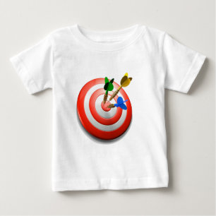 3D Darts BullsEYE Baby TShirt