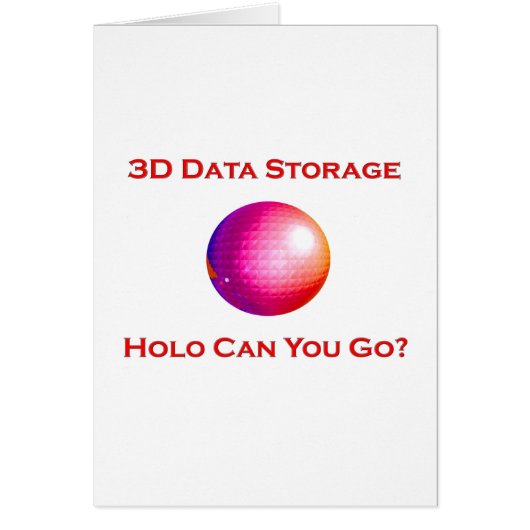 3D Data Storage Cards (Front)