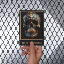 3D Day of the Dead skull, custom