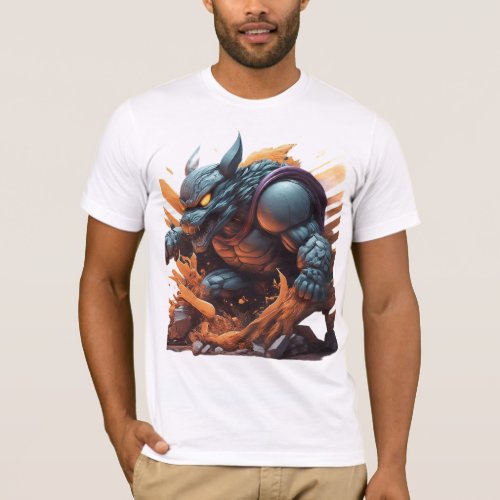 3D Design Men T_shirt 