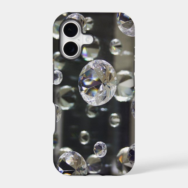 3D Diamond Mirror Iphone Case (Back)