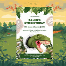 3D Dinosaur Birthday