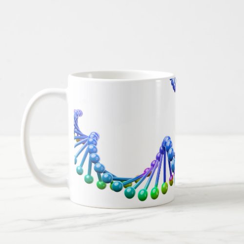 3D DNA COFFEE MUG