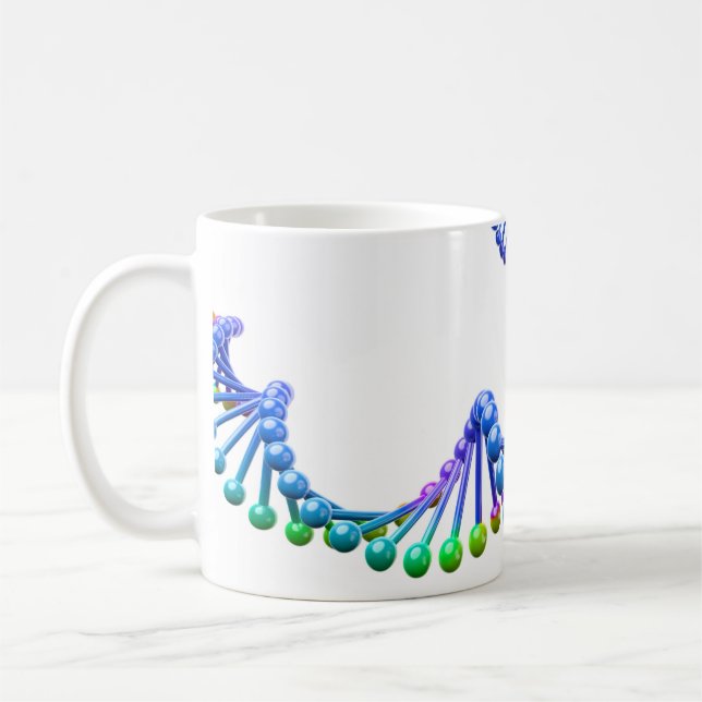 3D DNA COFFEE MUG (Left)