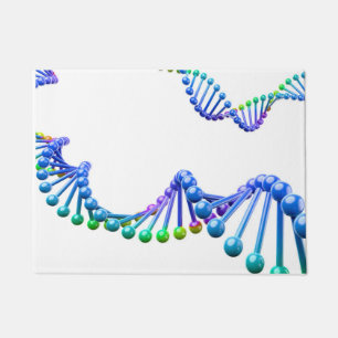 3D DNA double helix Doormat