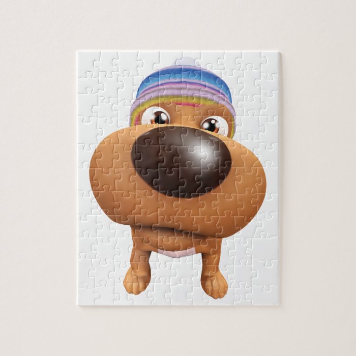 3d Dog Big Nose Puzzle