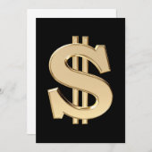 3D dollar sign (Front/Back)