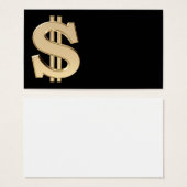 3D dollar sign (Front & Back)
