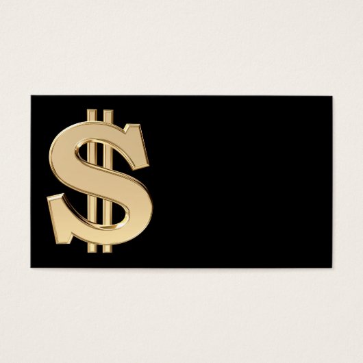 3D dollar sign (Front)