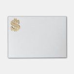 3D dollar sign Post-it Notes