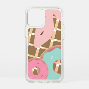 3D Donut Ice Cream Sprinkles Colorful Pink Speck iPhone 12 Mini Case