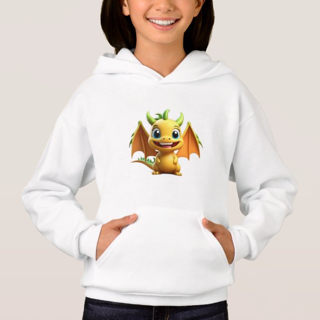 3d Dragon Graphic Hoodie (Front)