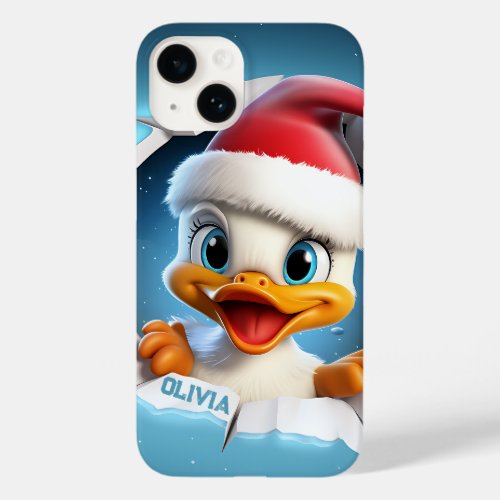 3D Duck Christmas  Case_Mate iPhone 14 Case