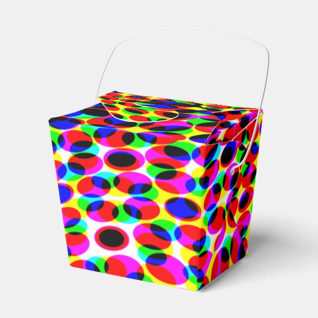 3D Effect Favor Box (Front Side)