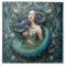 3D effet Mermaid, Aqua Marine Art