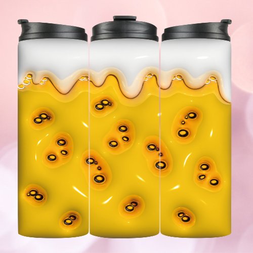 3d Effet Puffy Tumbler Beer Vibes Puffy Foam