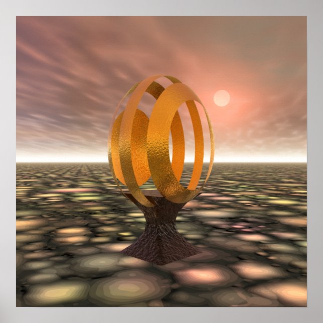 3D Egg Sparkle! Poster (Front)